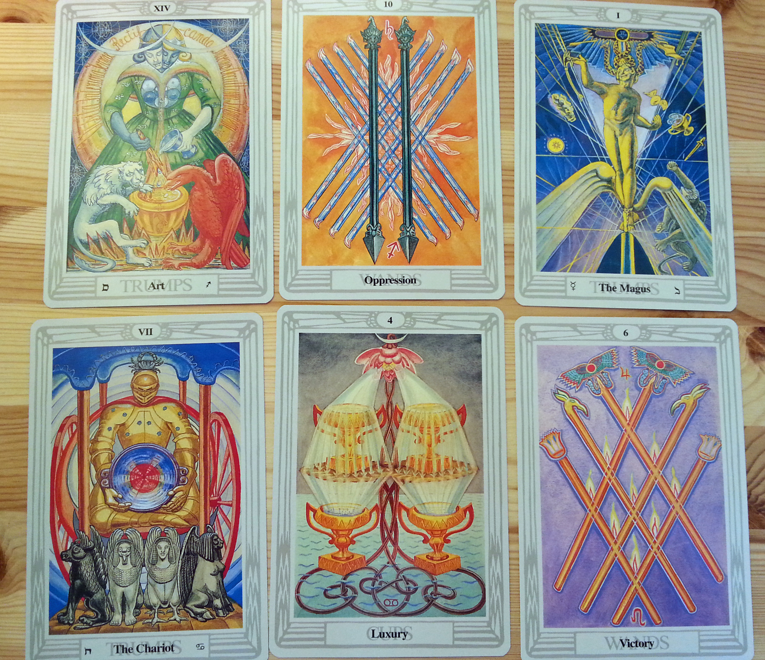 angreb tåge slot Some First Thoughts on the Thoth Tarot – Oxbow